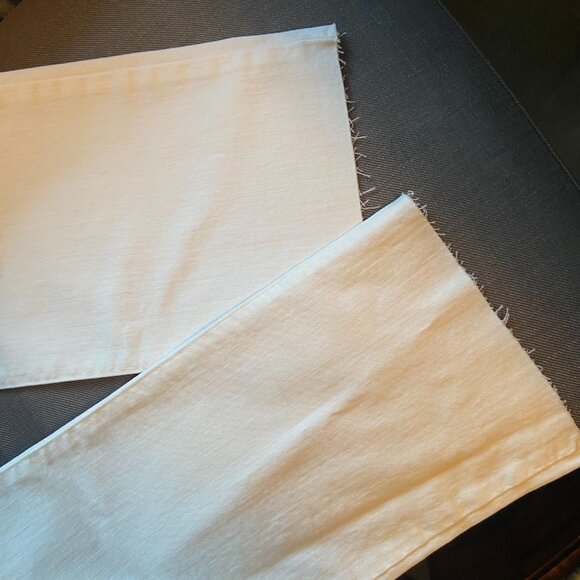 FRAME Le Jane Crop High Rise Size 26 New with Tags White - Picture 11 of 12